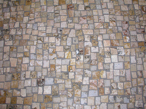 Мозаика из камня Tranciato