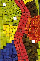 Керамос-Арт: Оформление арочных окон - фрагмент мозаики