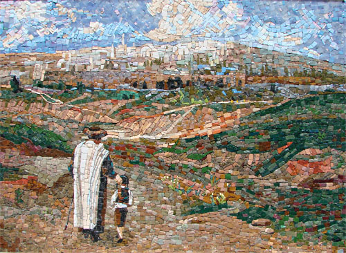 Картина-мозаика Еврейские ценности