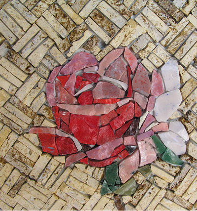 Декоративное панно Роза