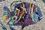Мозаика. Панно Рыбы